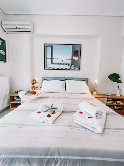Mare Marina View 1 Apartman Xilókasztro Kültér fotó