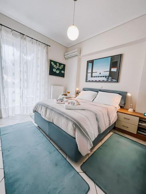 Mare Marina View 1 Apartman Xilókasztro Kültér fotó