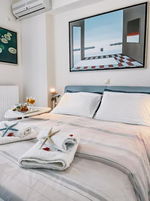 Mare Marina View 1 Apartman Xilókasztro Kültér fotó
