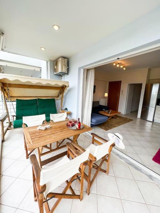 Mare Marina View 1 Apartman Xilókasztro Kültér fotó