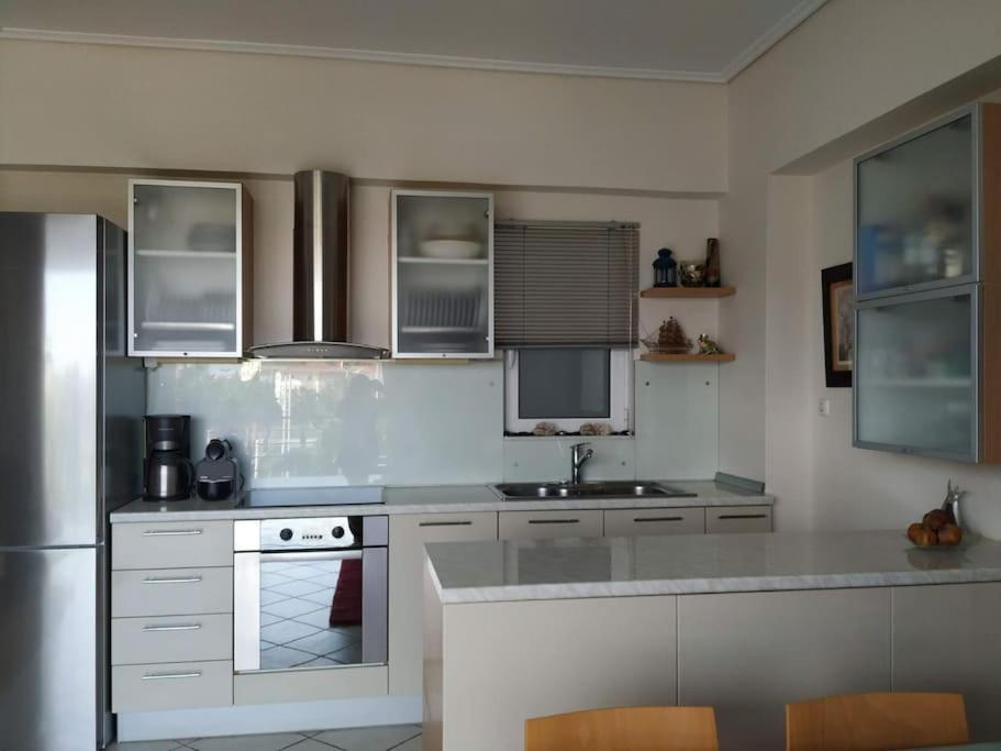 Mare Marina View 1 Apartman Xilókasztro Kültér fotó