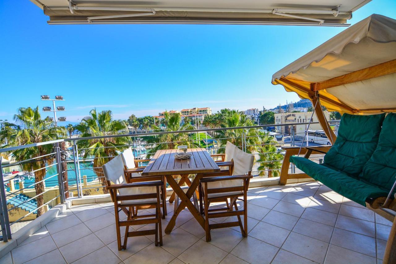 Mare Marina View 1 Apartman Xilókasztro Kültér fotó